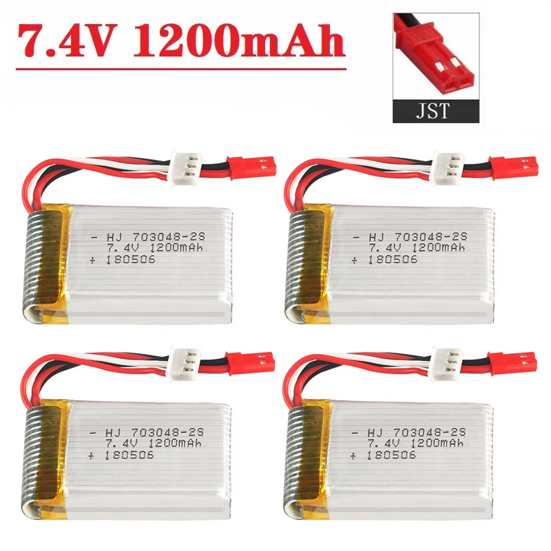 Drone Battery Plate - Lipo-Akku 2S 7,4 V 1200 mAh