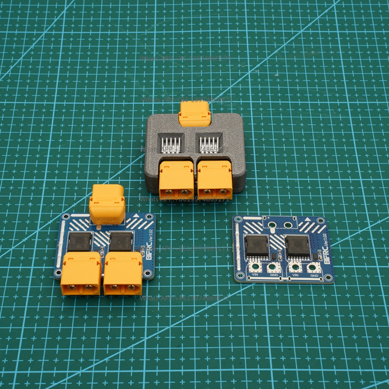 Drone Battery Parallel Board - 1 Stück DC 5-100V Hochstrom-Doppelbatterie-Parallelmodul XT60-Stecker
