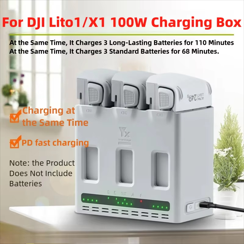 Drone Battery Smart - Für DJI LITO 1/X1 Drohnen-Akku 100W