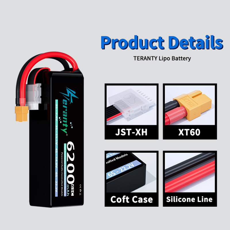TERANTY 6S 6200mAh Lipo-Akku 2 – Drone Battery 6S Bewertung und Preis