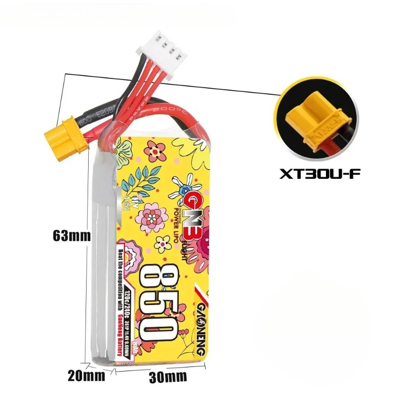 1 Stück neuer GNB LiHV 3S 11,4 – Drone Battery 3S Bewertung und Preis