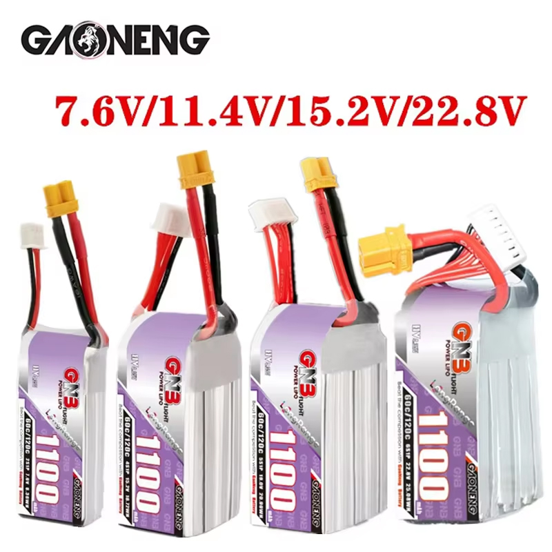 GNB 1100 mAh 2S 3S 4S 6S 60C/1 – Drone Battery Lipo Bewertung und Preis