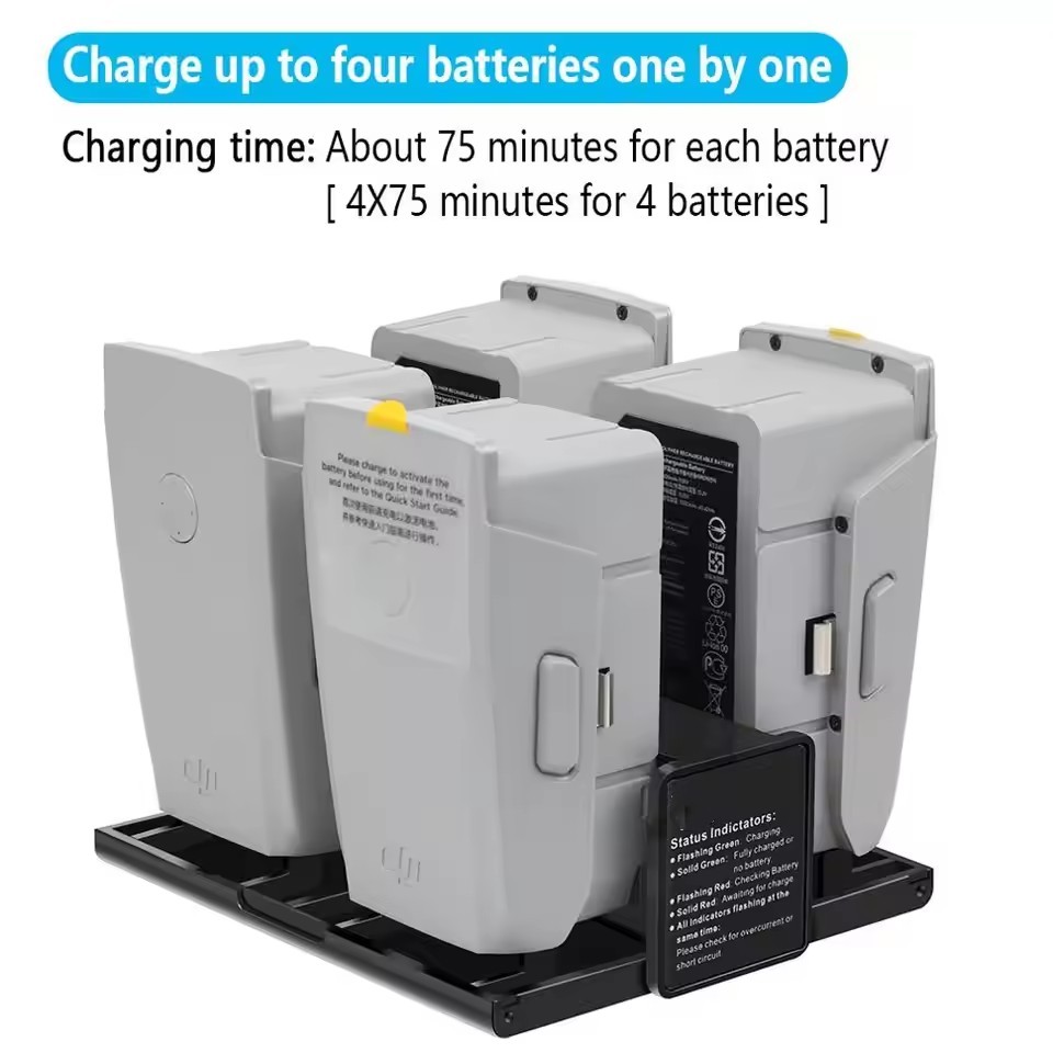 4-in-1 tragbarer faltbarer Lad – Drone Battery Smart Bewertung und Preis
